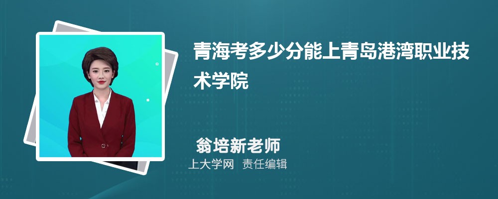青海考多少分能上青岛港湾职业技术学院 附-录取分数线